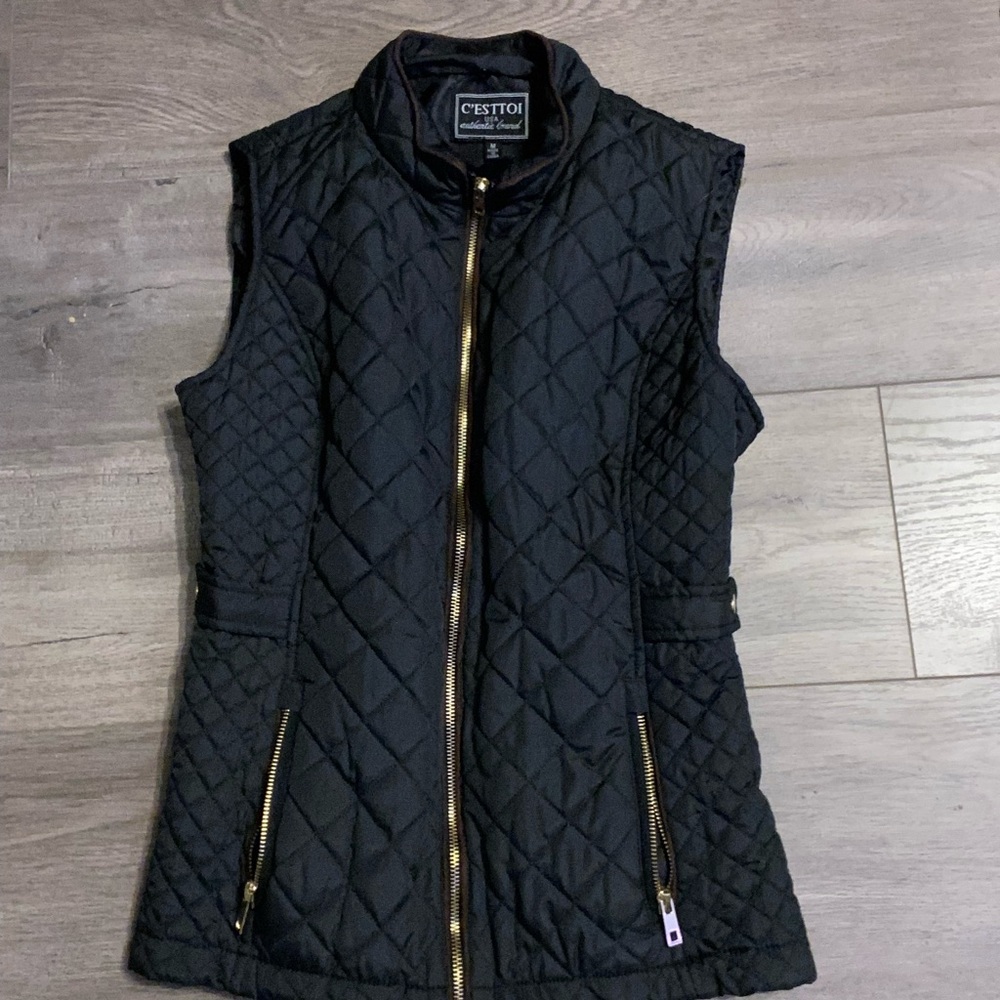 c'est toi black vest